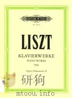 KLAVIERWERKE PIANO WORKS Ⅷ OPERN-PHANTASIEN FUR KLANIER ZU ZWEI HANDEN TEIL Ⅱ（ PDF版）