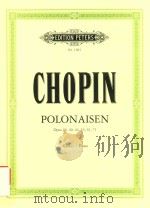 POLONAISEN FUR KLAVIER/FOR PIANO（ PDF版）