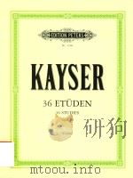 36 ETUDEN FUR DIE VIOLINE 36 STUDIES FOR VIOLIN OP.20（ PDF版）