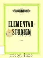 ELEMENTAR-STIDOEM FUR VIOLINE（ PDF版）