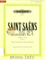 2E CONCERTO EN SOL MINEUR POUR PIANO ET ORCHESTRE OPUS 22 KONZERT NR.2 G-MOLL/G MINOR FUR KLAVIER UN（ PDF版）