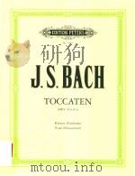 TOCCATEN FUR KLAVIER(CEMBALO)FOR PIANO(HARPSICHORD)BWV910-916（ PDF版）