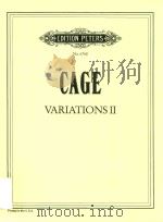 VARIATIONS Ⅱ（1961 PDF版）