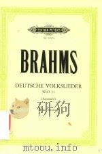 DEUTSCHE VOLKSLIEDER FUR EINE SINGSTRMME MIT KLAVIERBEGLEITUNG FOR SOLO VOICE AND PIANO WOO 33（ PDF版）