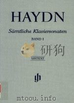 SAMTLICHE KLAVIERSONATEN BAND Ⅰ COMPLETE PIANO SONATAS VOLUME Ⅰ（ PDF版）
