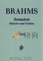 SONATEN FUR KLAVIER UND VIOLINE SONATAS FOR PIANO AND VIOLIN VIOLINE VIOLIN（ PDF版）