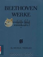 BEETHOVEN WERKE ABTEILUNG Ⅲ BAND 3 KLAVIERKONZERTE Ⅱ（1996 PDF版）