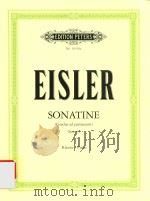 SONATINE(GRADUS AD PARNASSUM)FUR KLAVIER/FOR PIANO OPUS 44 PDF电子版封面
