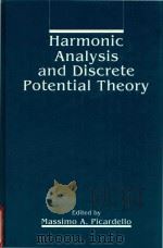 Harmonic analysis and discrete potential theory（1992 PDF版）