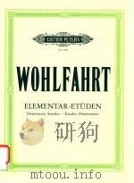 40 ELEMENTAR-ETUDEN ELEMENTARY STUDIES FUR VIOLINE/FORVIOLIN OP.54（ PDF版）