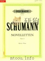 NOVELLETTEN OPUS 21 FUR KLAVIER ZU ZWEI HANDEN（ PDF版）