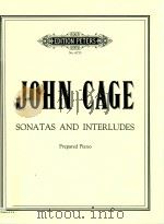 SONATAS AND INTERLUDES PREPARED PIANO（1960 PDF版）