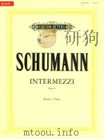 INTERMEZZI FUR KLAVIER ZU ZWEI HANDEN OPUS 4（ PDF版）