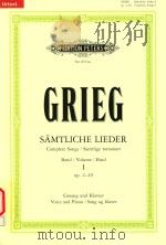 SAMTLICHE LIEDER FUR EINE SINGSTIMME AND KLAVIER IN ZWEI BANDEN BAND VOLUME BIND Ⅰ OP.2-49（ PDF版）
