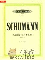 GESANGE DER FRUHE FUR KLAVIER/FOR PIANO OP.133（ PDF版）