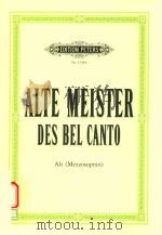 ARIEN UND KANZONEN FUR ALT(MEZZOSOPRAN) ALT(MEZZOSOPRAN)（ PDF版）