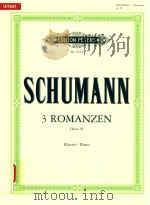 3 ROMANZEN 3 ROMANCES FUR KLAVIER/FOR PIANO OP.28（ PDF版）