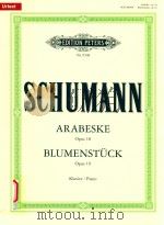 ARABESKE OPUS 18 BLUMENSTUCK OPUS 19 FUR KLAVIER（ PDF版）