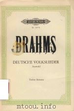 DEUTSCHE VOLKSLIEDER FUR EINE SINGSTIMME MIT KLAVIERBEGLEITUNG（ PDF版）