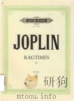 RAGTIMES FUR KLAVIER.FOR PIANO BAND.VOLUME Ⅱ（ PDF版）