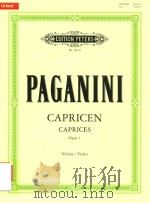 24 CAPRICEN OPUS 1 FUR VIOLINE SOLO（ PDF版）