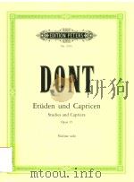 ETUDEN CAPRICEN STUDIES AND CAPRICES VIOLINE/VIOLIN OP.35（ PDF版）