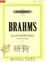 KLAVIERWERKE BAND Ⅳ（ PDF版）