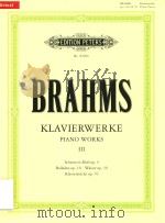 KLAVIERWERKE BAND Ⅲ（ PDF版）