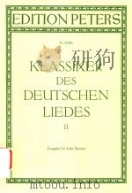 EINE AUSWAHL VON HUNDERT MEISTERLIEDERN DES Ⅱ 17.-19.JAHRHUNDERTS HERAUSGEGEBEN VON HANS JOACHIM MOS（ PDF版）