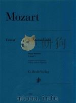 KLAVIERSONATEN BAND I（ PDF版）