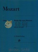WERKE FUR ZWEI KLAVIERE（ PDF版）