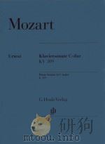 KLAVIERSONATE C-DUR KV 309（ PDF版）