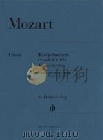 KLAVIERKONZERT C-MOLL KV 491 KLAVIERAUSZUG（ PDF版）