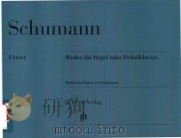 WERKE FUR ORGEL ODER PEDALKLAVIER WORKS FOR ORGAN OR PEDALPIANO（ PDF版）