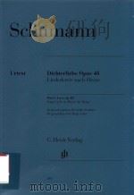 DICHTERLIEBE OPUS 48 LIEDERKREIS NACH HEINE POET'S LOVE OP.48 PDF电子版封面 ROBERT SCHUMANN KAZUKO OZAWA