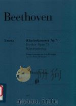 KLAVIERKONZERT NR.5 ES-DUR OPUS 73 KLAVIERAUSZUG PIANO CONCERTO NO.5 IN EB MAJOR OP.73 PIANO REDUCTI（ PDF版）