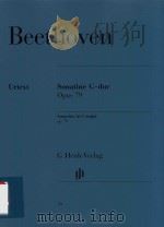 SONATINE G-DUR OPUS 79 SONATINA IN G MAJOR OP.79（ PDF版）