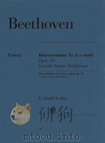 KLAVIERSONATE NR.8 C-MOLL OPUS 13 GRANDE SONATE PATHETIQUE PIANO SONATA NO.8 IN C MINOR OP.13 GRANDE（ PDF版）