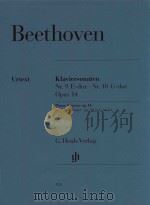 KLAVIERSONATEN NR.9 E-DUR NR.10 G-DUR OPUS 14 PIANO SONATAS OP.14 NO.9 IN E MAJOR NO.10 IN G MAJOR（ PDF版）