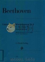 KLAVIERKONZERT NR.4 G-DUR OPUS 58 KLAVIERAUSZUG PIANO CONCERTO NO.4 IN G MAJOR OP.58 PIANO REDUETION PDF电子版封面 LUDWIG VAN BEETHOVEN HANS-WERN