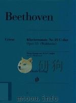KLAVIERSONATE NR.21 C-DUR OPUS 53(WALDSTEIN) PIANO SONATA NO.21 IN C MAJOR OP.53(WALDSTEIN)（ PDF版）