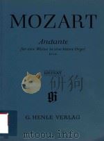 ANDANTE FUR EINE WALZE IN EINE KLEINE ORGEL KV 616（ PDF版）