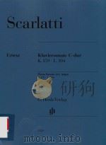 KLAVIERSONATE C-DUR K.159 L.104（ PDF版）