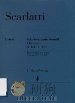 KLAVIERSONATE D-MOLL(TOCCATA)K.141 L.422（ PDF版）