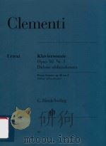 KLAVIERSONATE OPUS 50 NR.3 DIDONE ABBANDONATA（ PDF版）