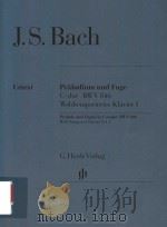 PRELUDE AND FUGUE IN C MAJOR BWV 846 WELL-TEMPERED CLAVIER VOL.I（ PDF版）