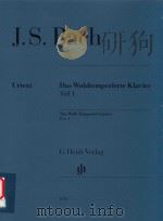 DAS WOHLTEMPERIERTE KLAVIER TEIL I THE WELL-TEMPERED CLAVIER PART I（ PDF版）
