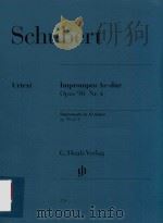 IMPROMPTU AS-DUR OPUS 90 NR.4 IMPROMPTU IN AB MAJOR OP.90 NO.4（ PDF版）
