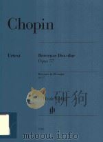 BERCEUSE DES-DUR OPUS 57 VBERCEUSE IN DB MAJOR OP.57（ PDF版）