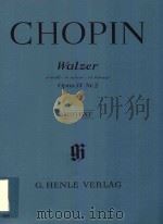 WALZER A-MOLL A MINER LA MINEUR OPUS 34 NR.2（ PDF版）